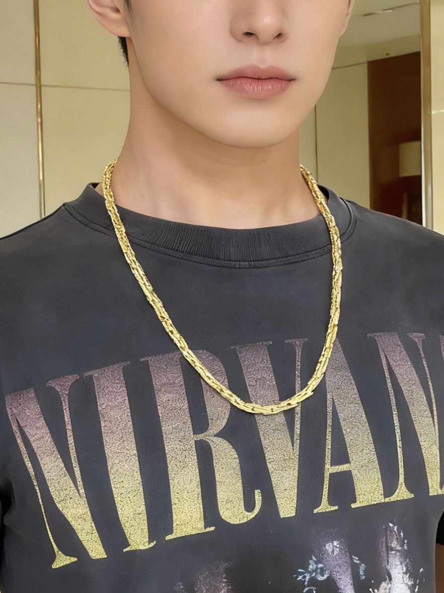 Bvlgari Bvlgari V necklace Yellow Gold 50cm