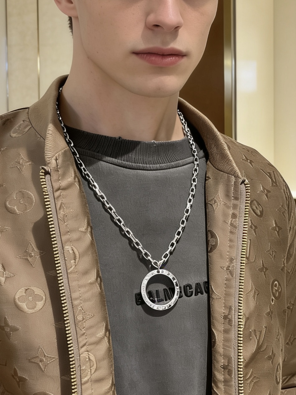 Bvlgari Bvlgari Bvlgari necklace silver-toned metal no gemstones 60cm