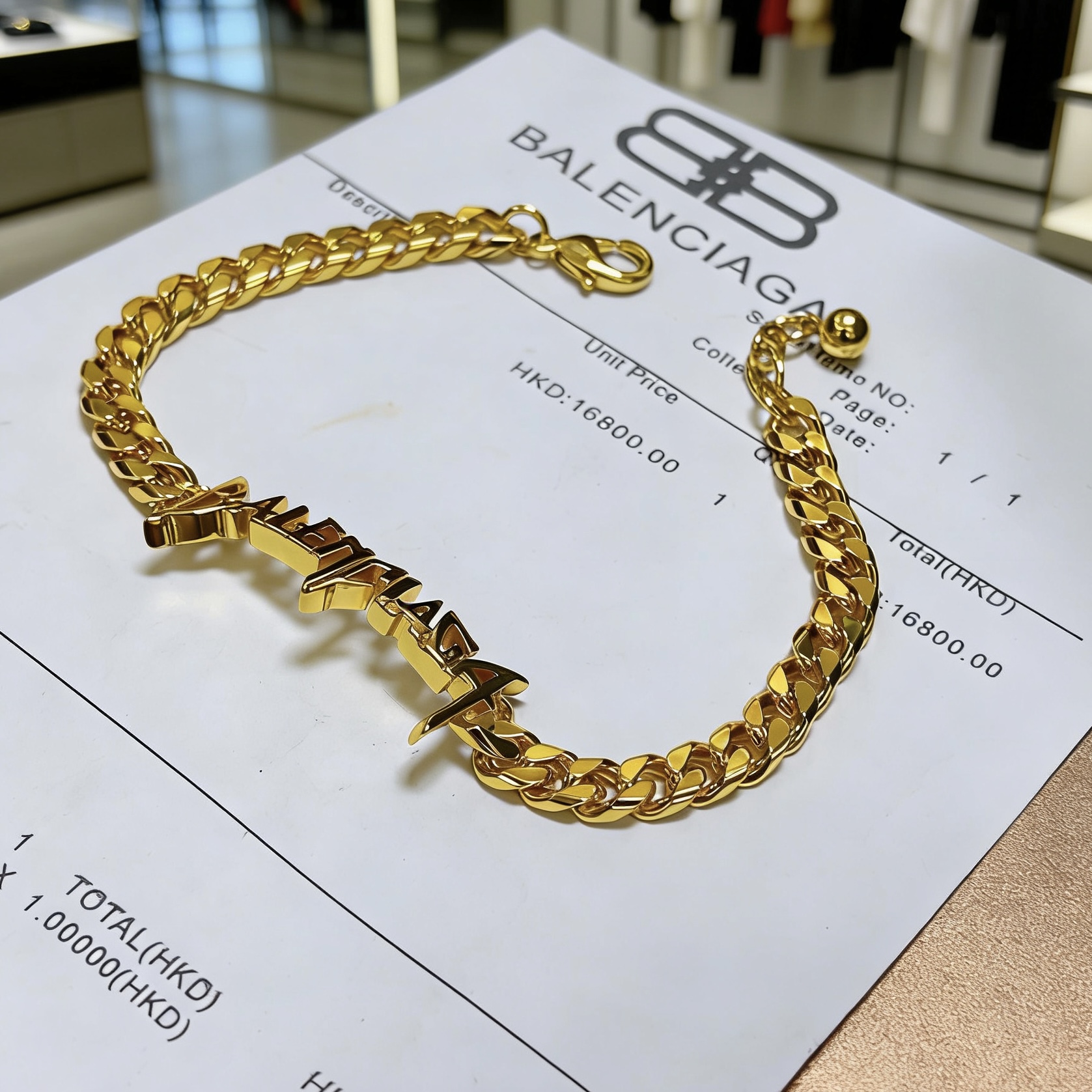 Luxury necklace 24cm