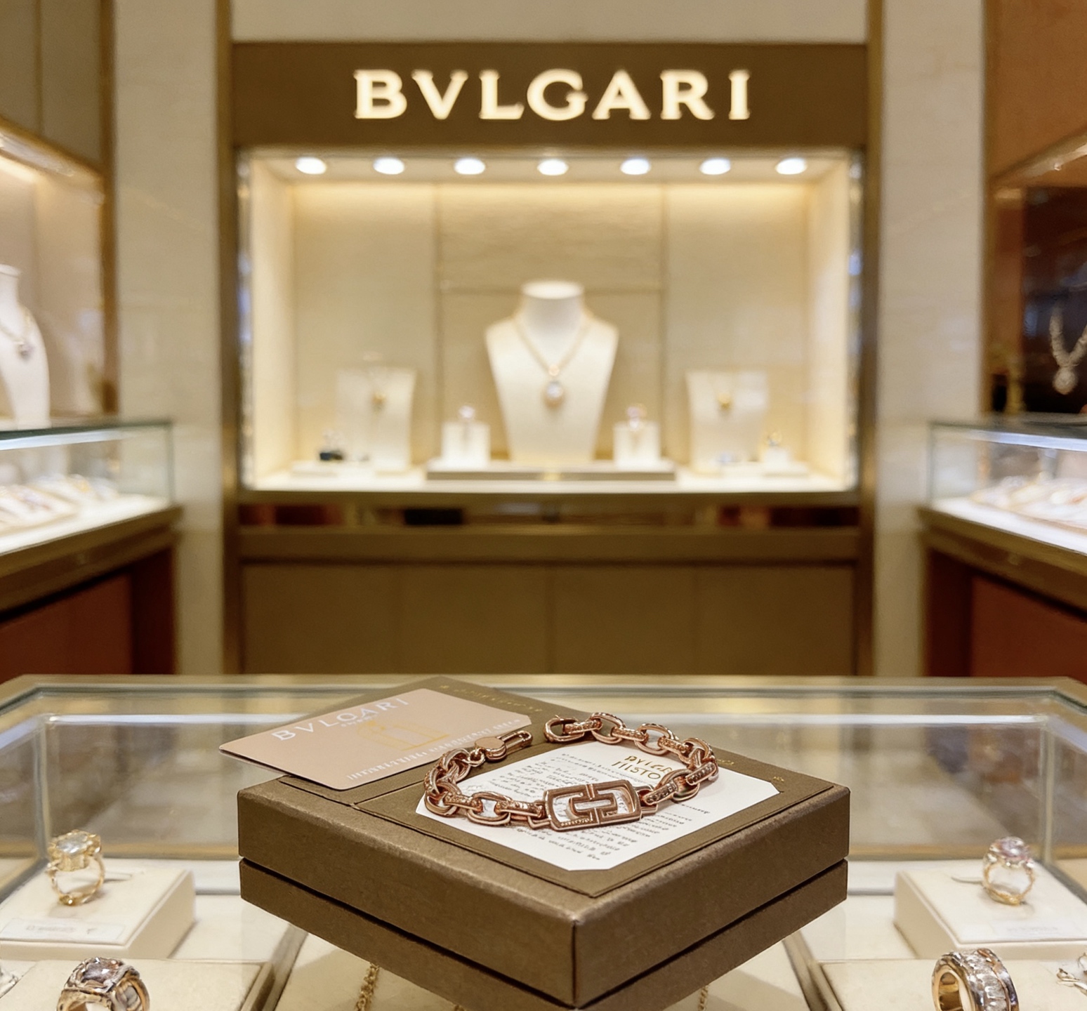 Bvlgari Parentesi bracelet Rose Gold 18