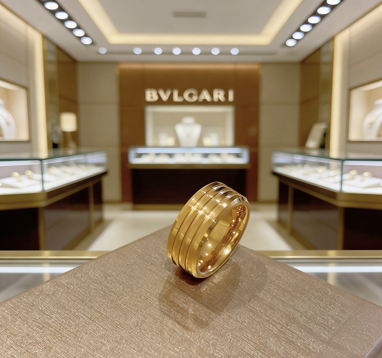 Bvlgari B zero1 ring 18k yellow gold 60