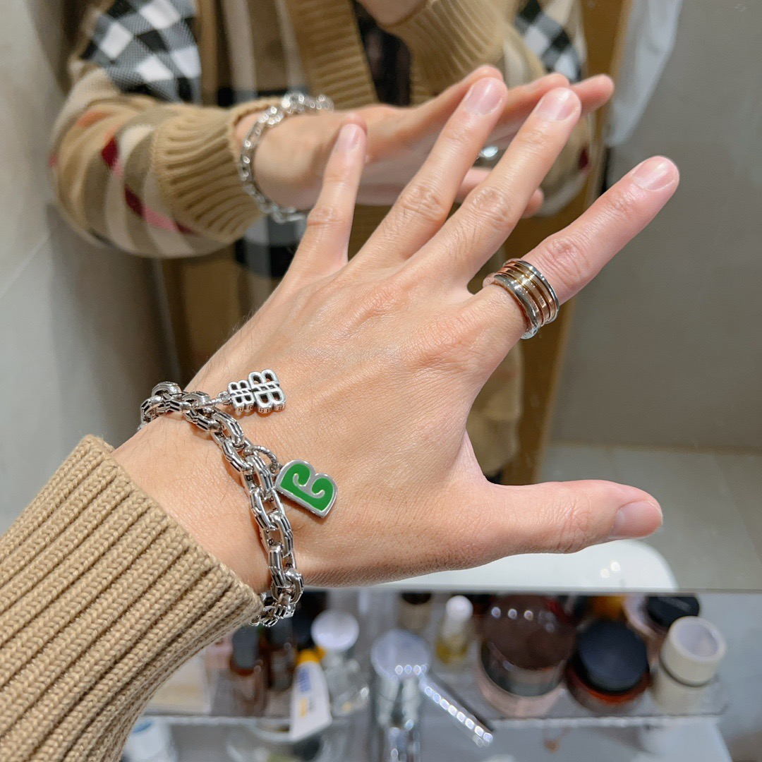Bvlgari B zero1 ring 18k white gold and 18k rose gold 58