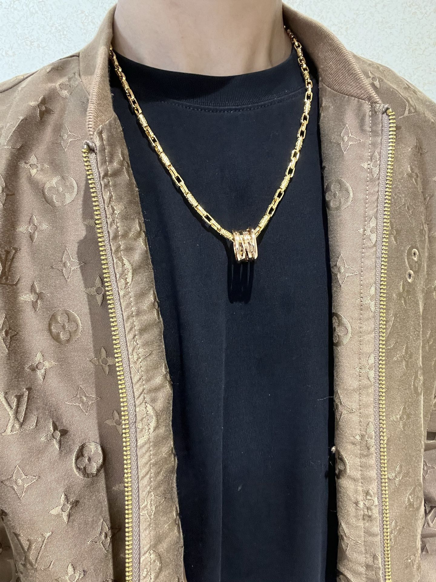 Bvlgari B zero1 necklace 18K yellow gold 60cm