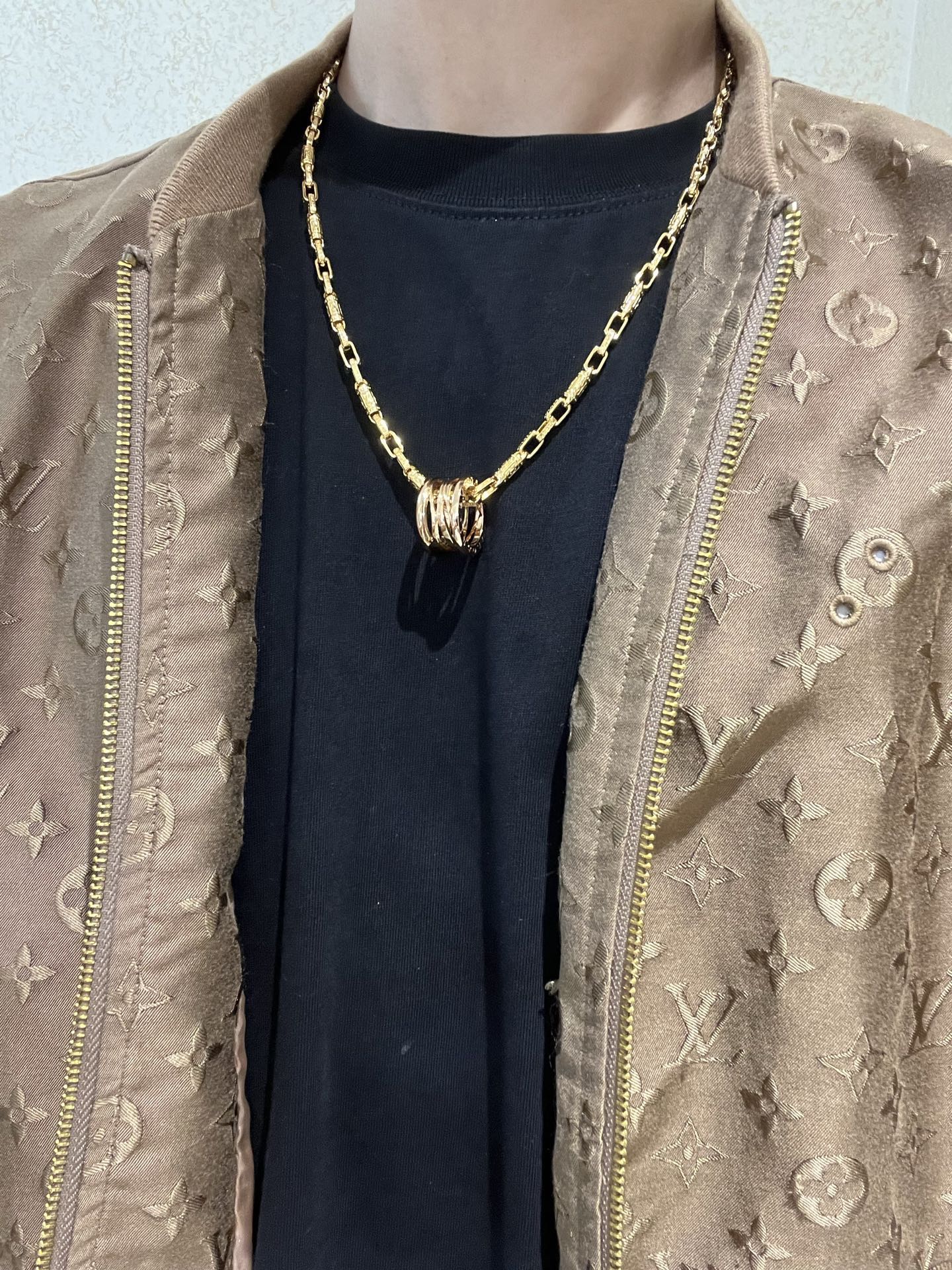 Bvlgari B zero1 necklace 18K yellow gold 60cm