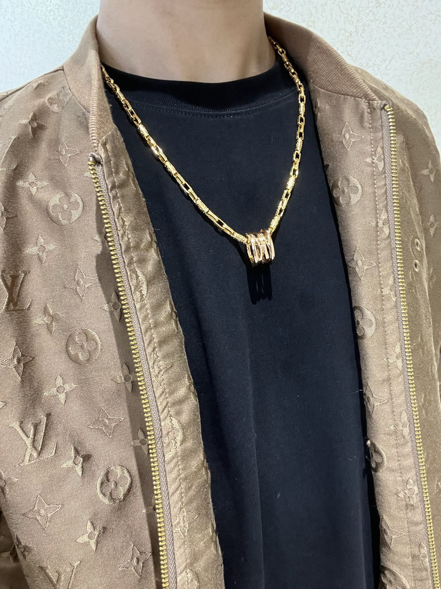 Bvlgari B zero1 necklace 18K yellow gold 60cm