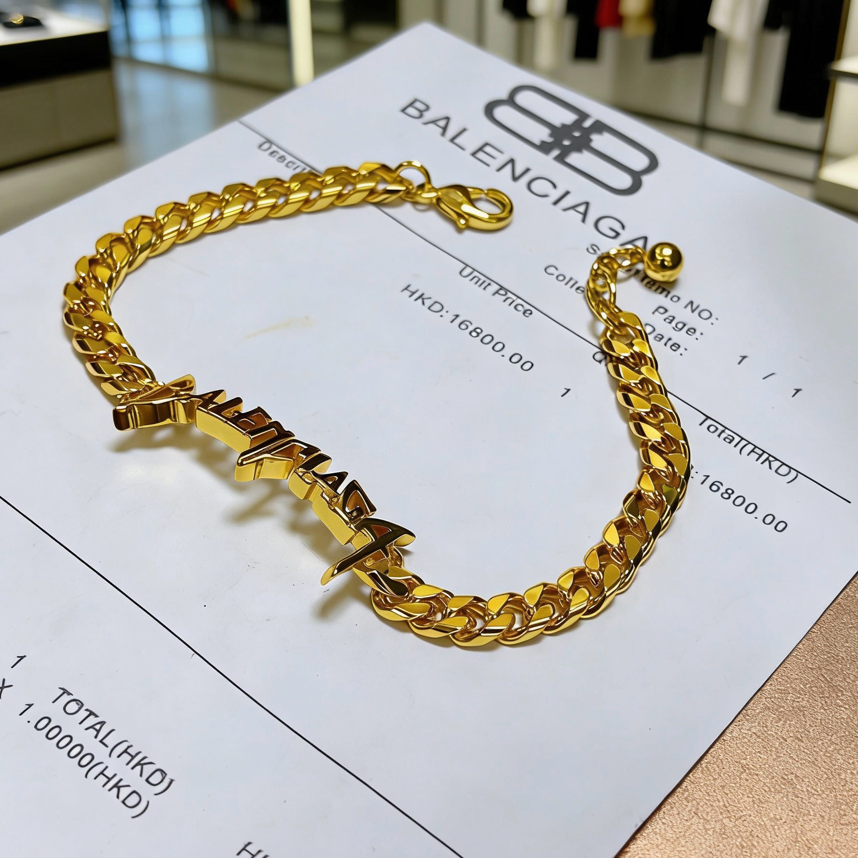 Luxury necklace 24cm