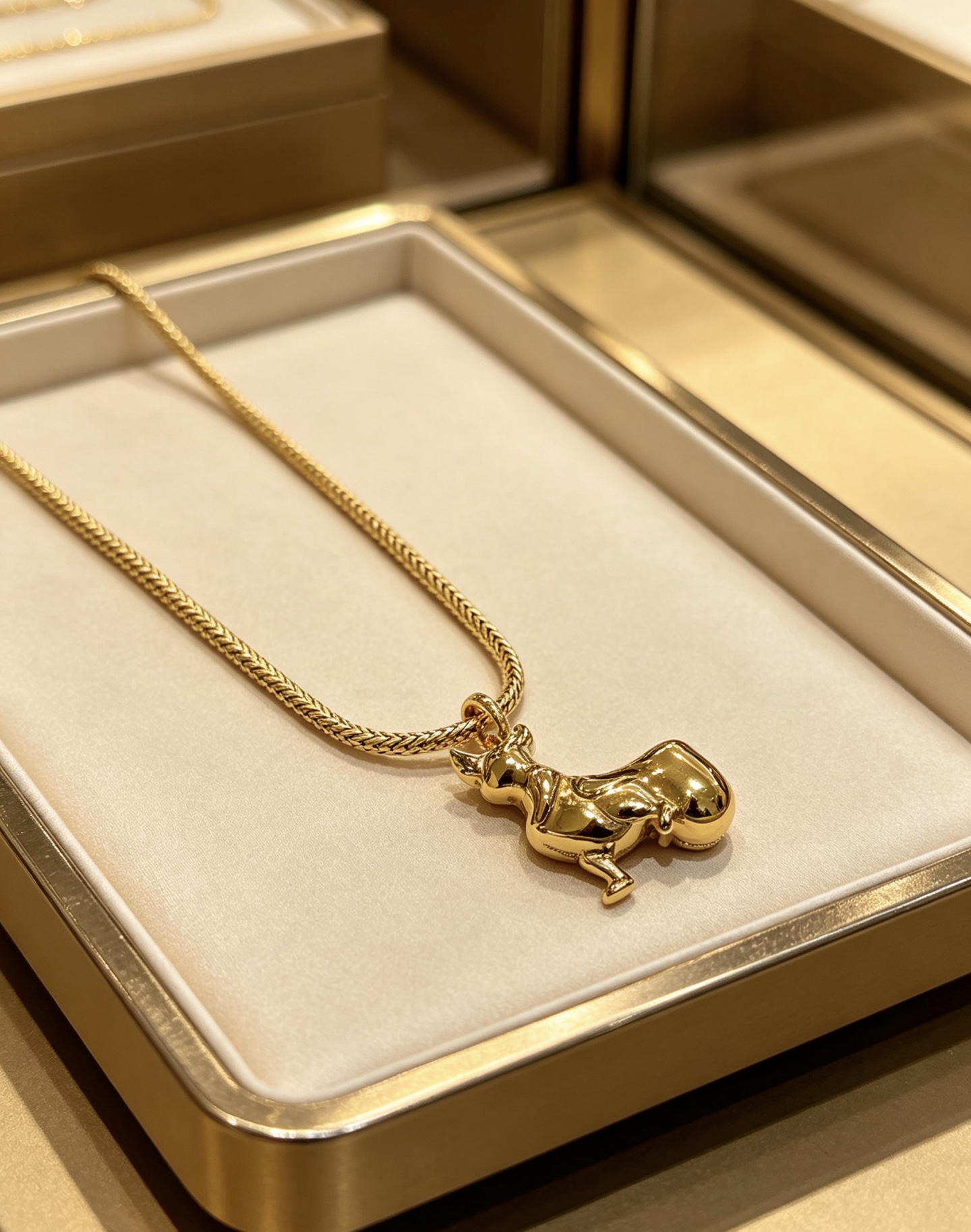 Bvlgari DIVAS DREAM necklace 18K yellow gold 45cm