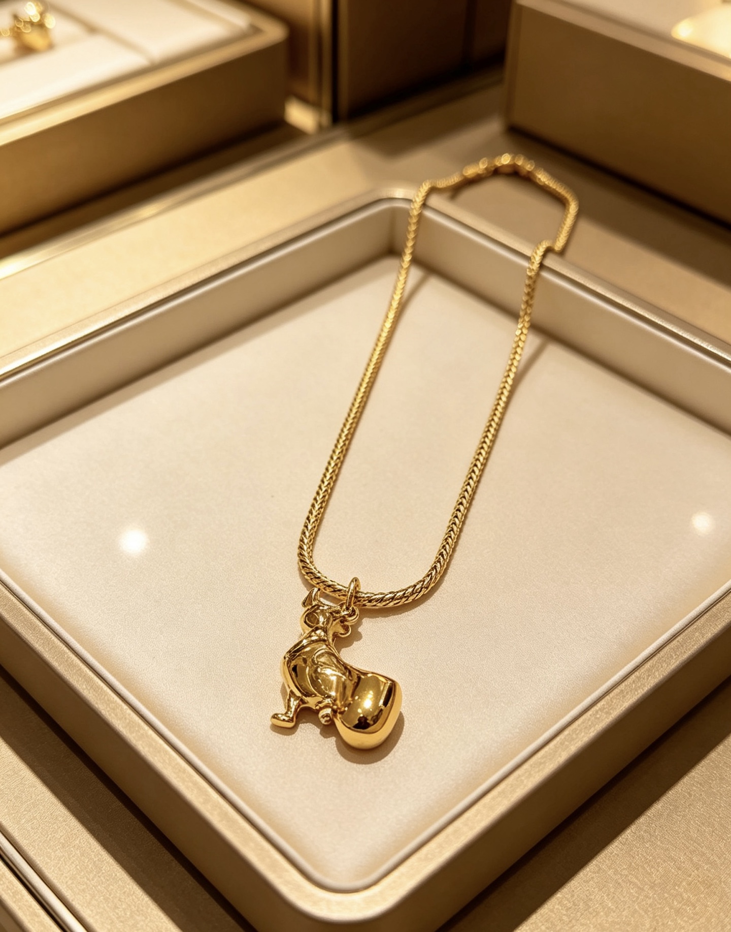Bvlgari DIVAS DREAM necklace 18K yellow gold 45cm