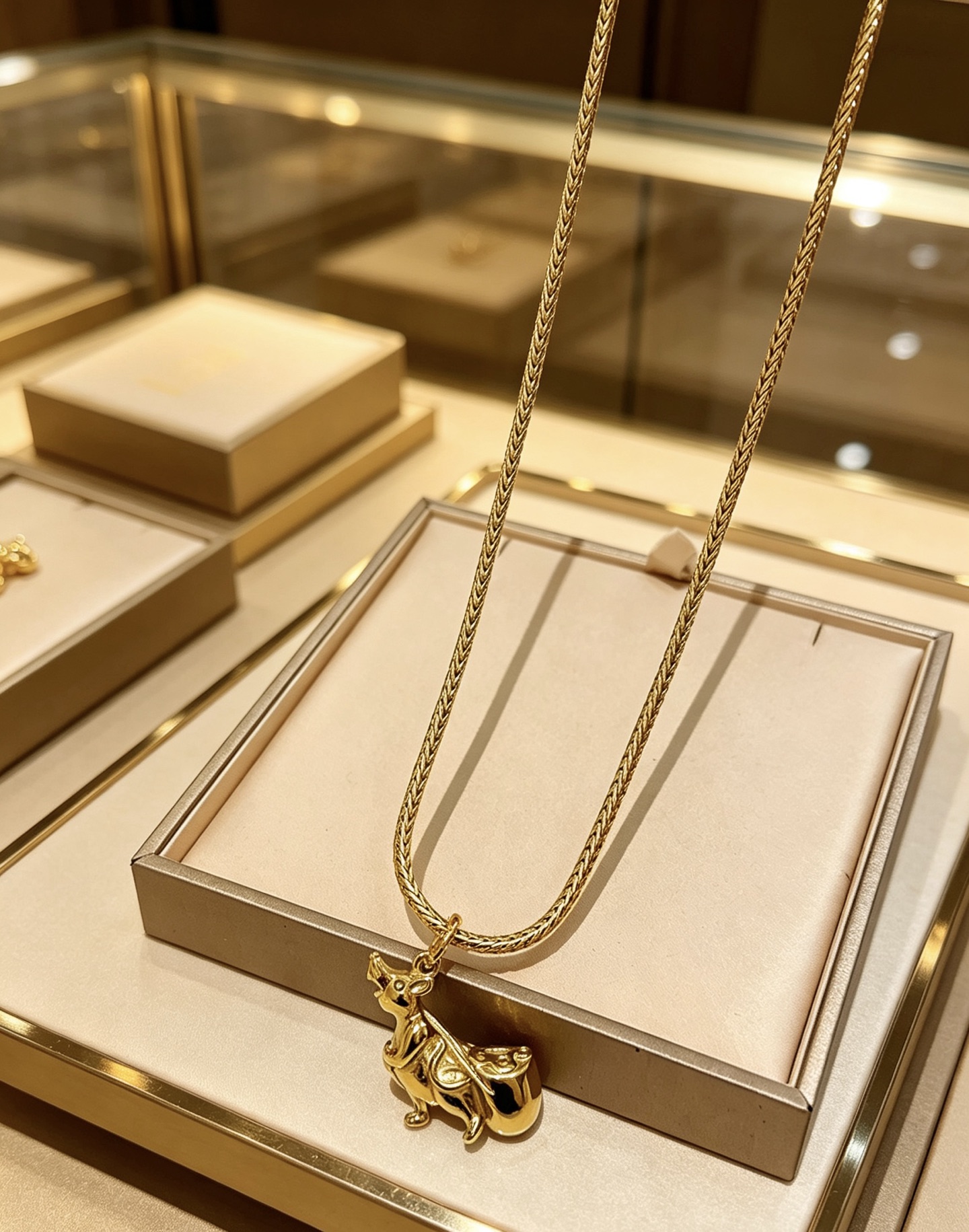 Bvlgari DIVAS DREAM necklace 18K yellow gold 45cm