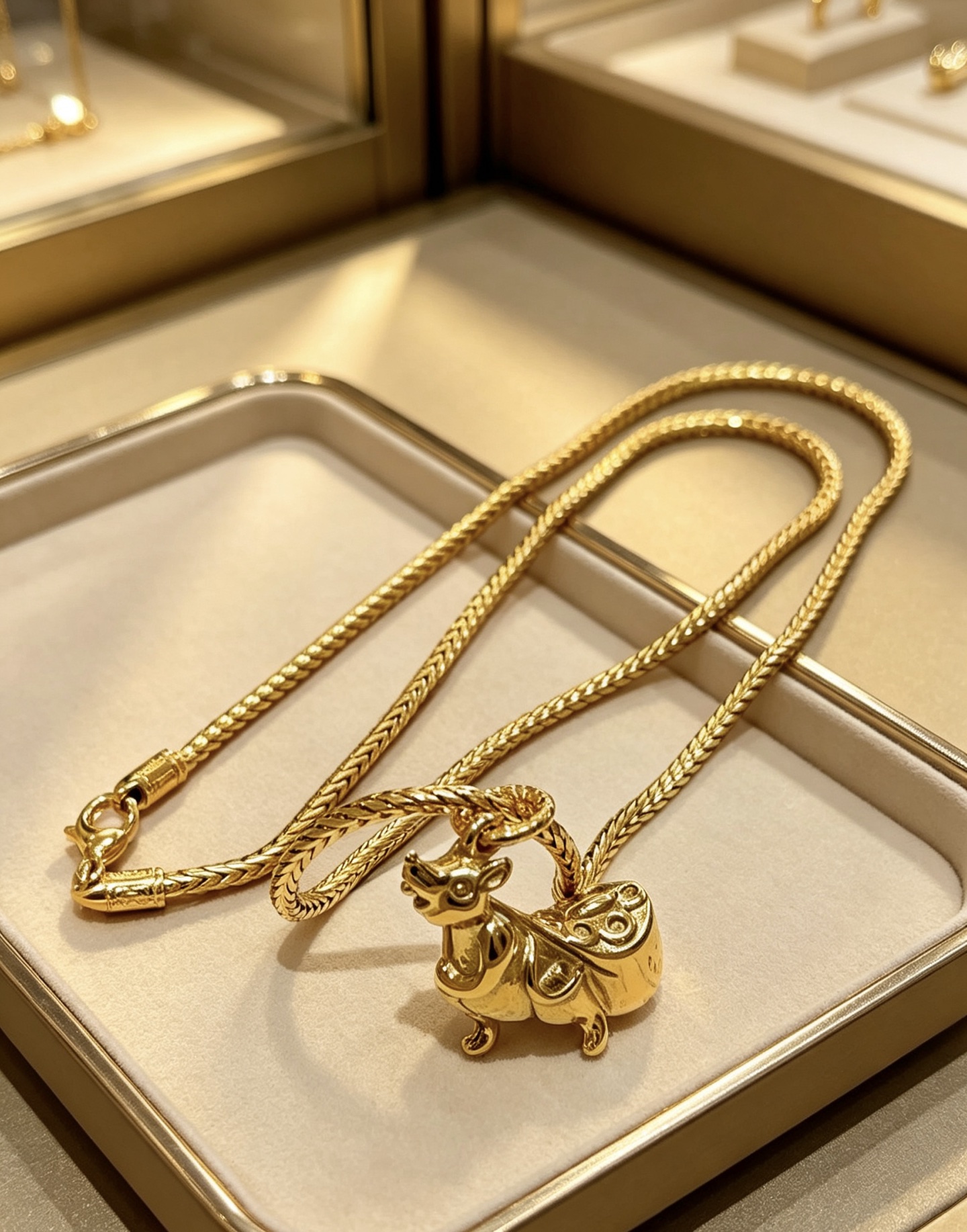 Bvlgari DIVAS DREAM necklace 18K yellow gold 45cm