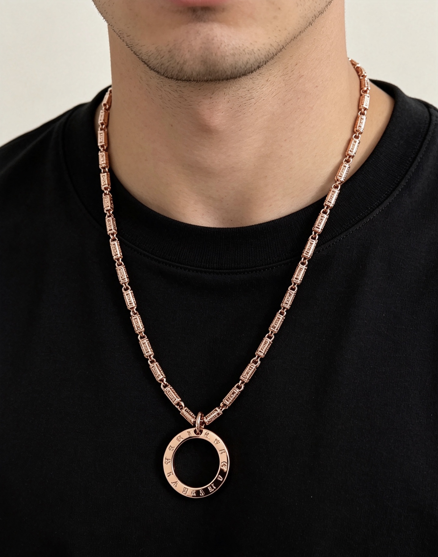 Bvlgari Bvlgari Bvlgari necklace 18K rose gold 60cm