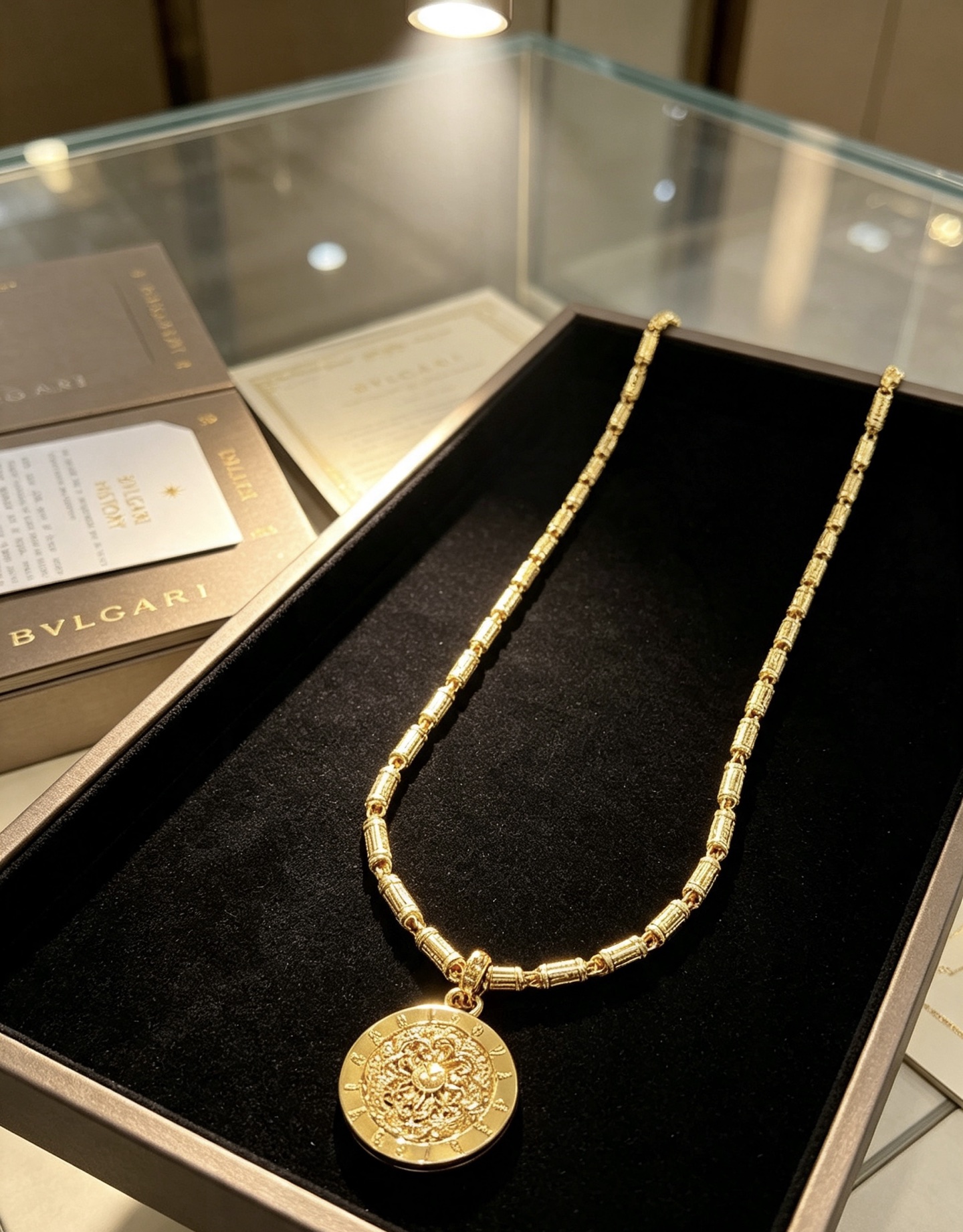 Bvlgari DIVAS DREAM necklace 18K yellow gold 60cm