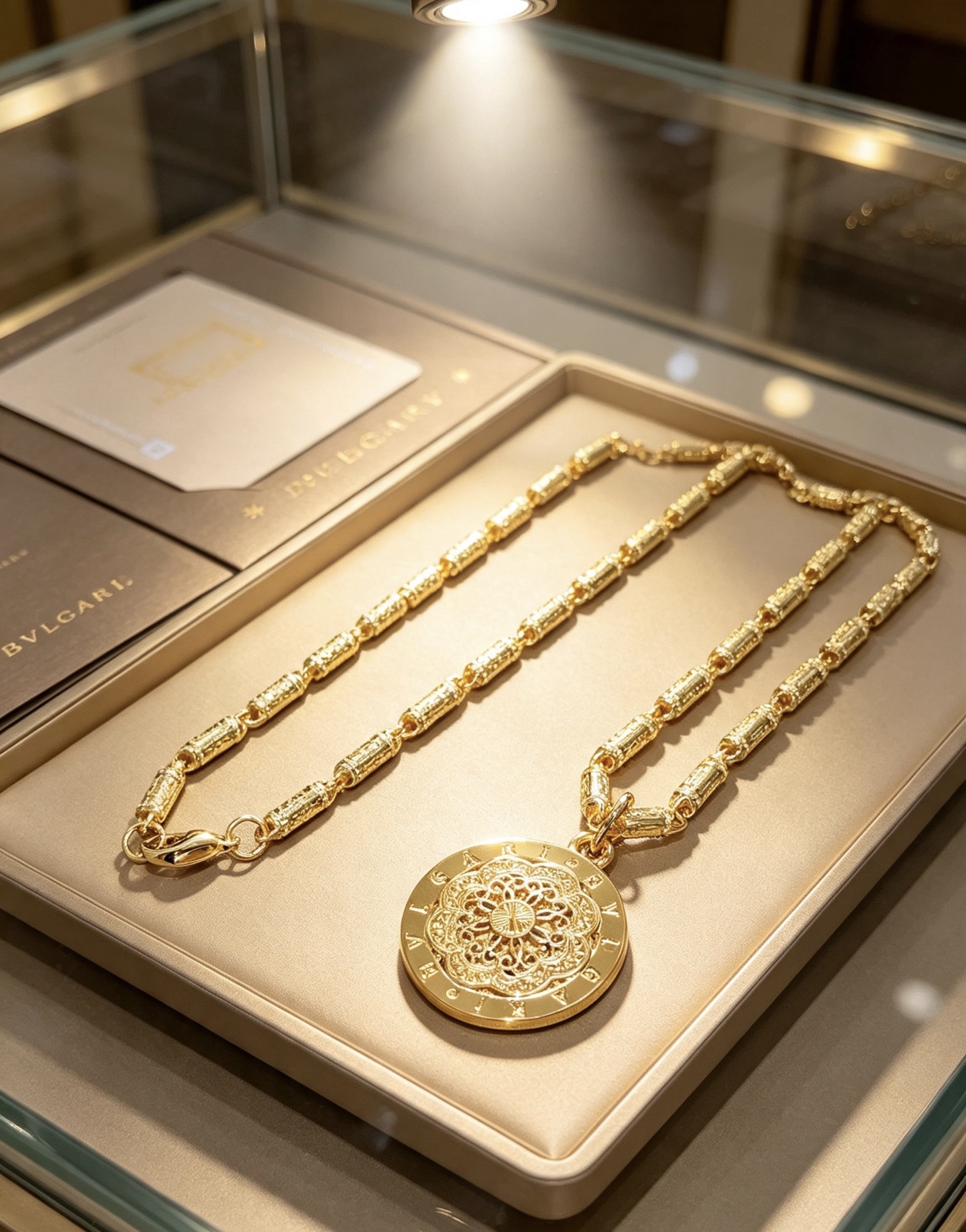 Bvlgari DIVAS DREAM necklace 18K yellow gold 60cm