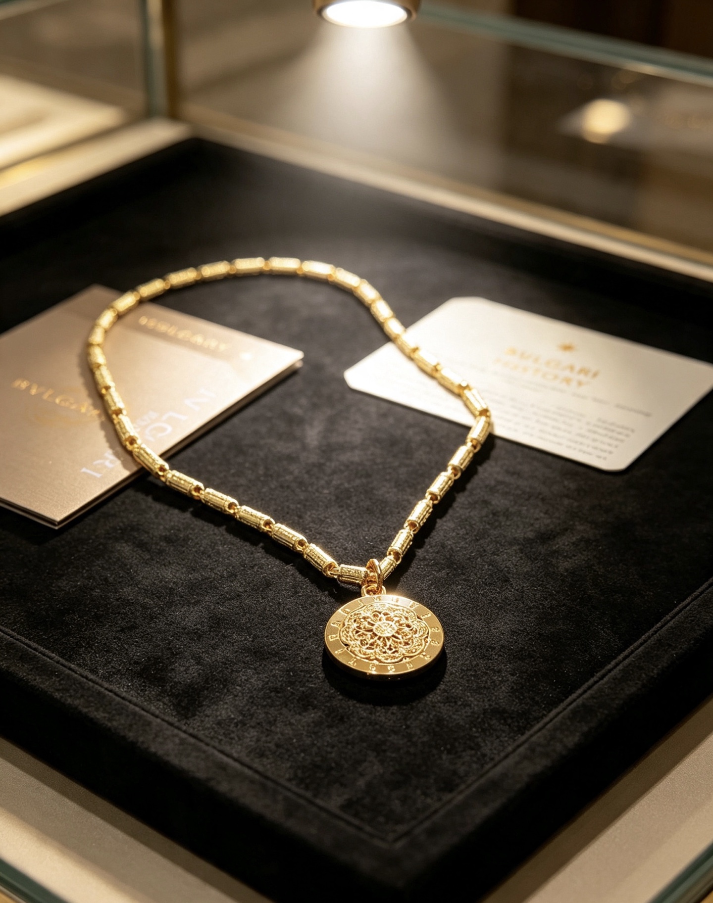 Bvlgari DIVAS DREAM necklace 18K yellow gold 60cm