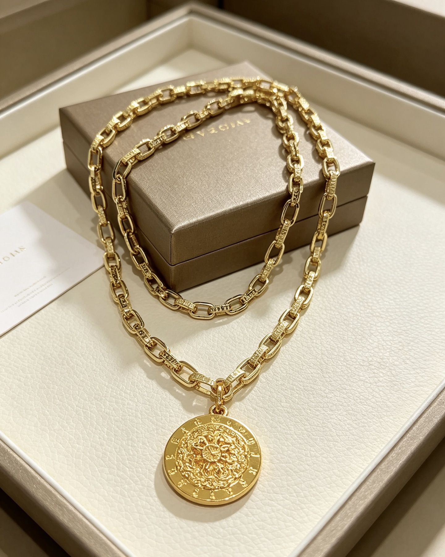Bvlgari DIVAS DREAM necklace 18K gold 60cm