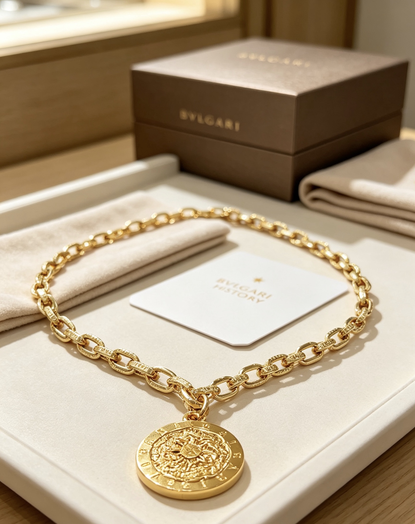 Bvlgari DIVAS DREAM necklace 18K gold 60cm