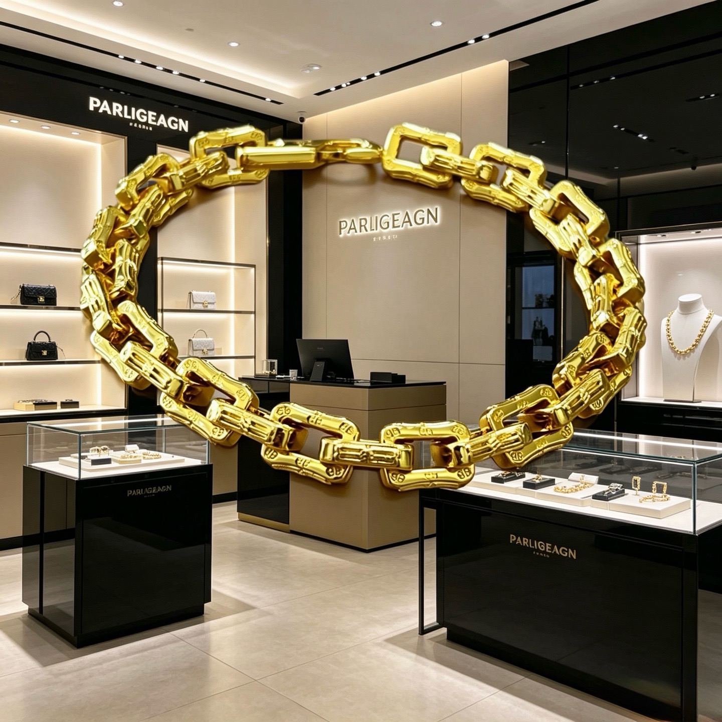 Luxury necklace 24cm