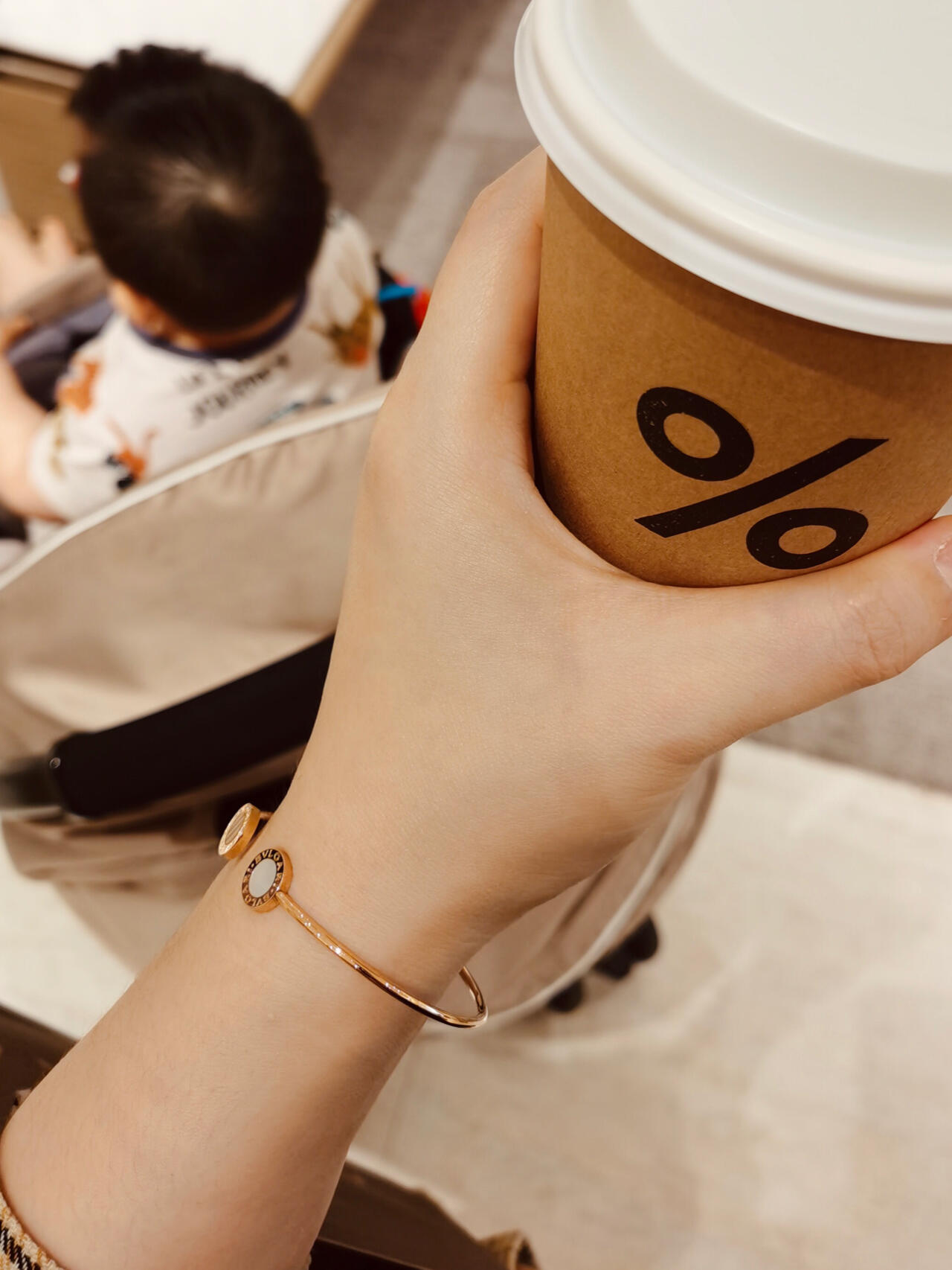 Bvlgari Bvlgari Bvlgari Open Cuff Bangle bracelet Available in rose gold yellow gold silver metal options with white mother-of-pearl or black onyx stone inlays 17cm