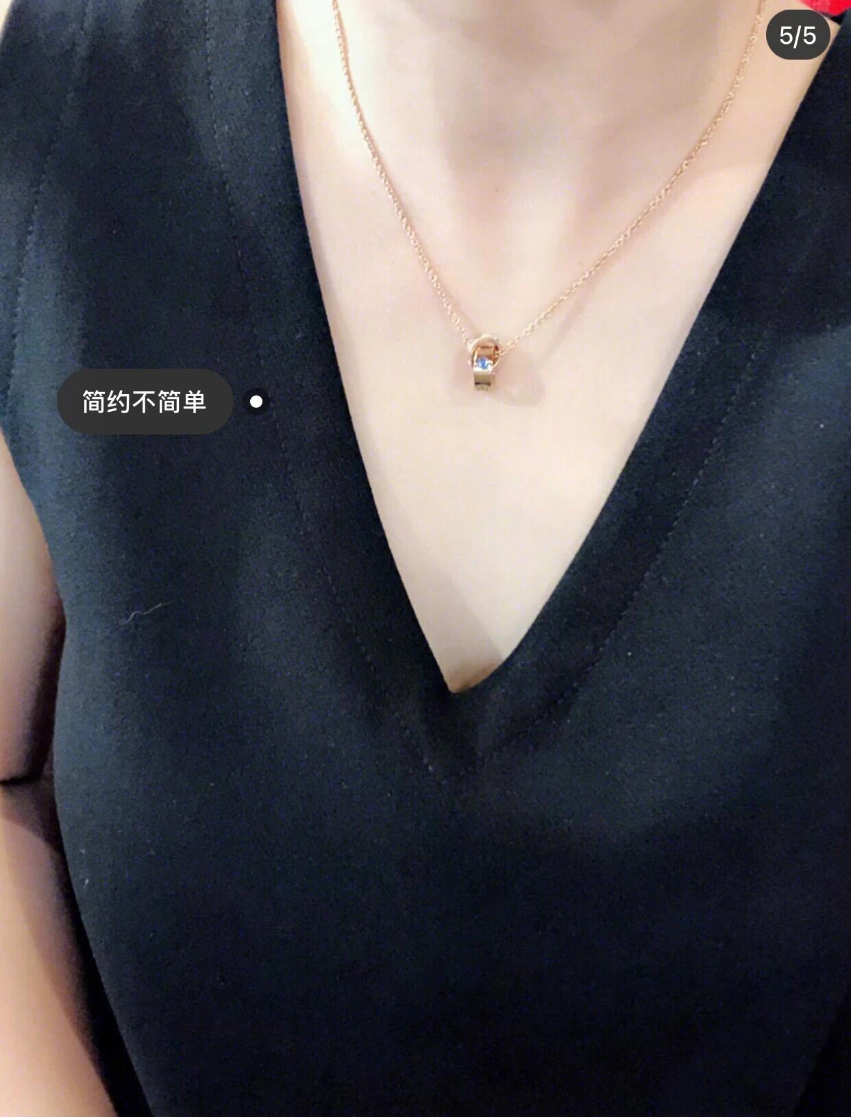 Bvlgari B zero1 necklace rose gold with amethyst and pink tourmaline accents 40-45cm adjustable