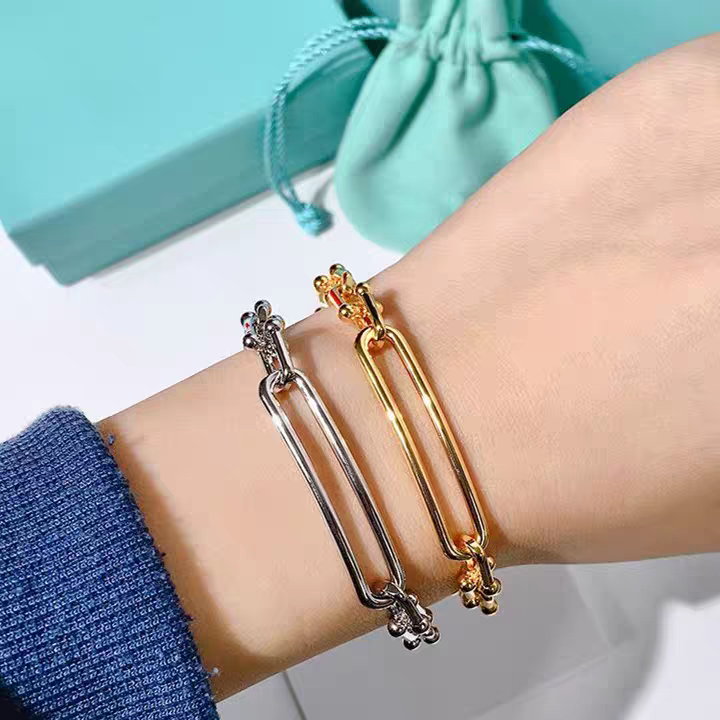 Tiffany Co HardWear bracelet silver-toned sterling silver no accent stones 7 5 inches