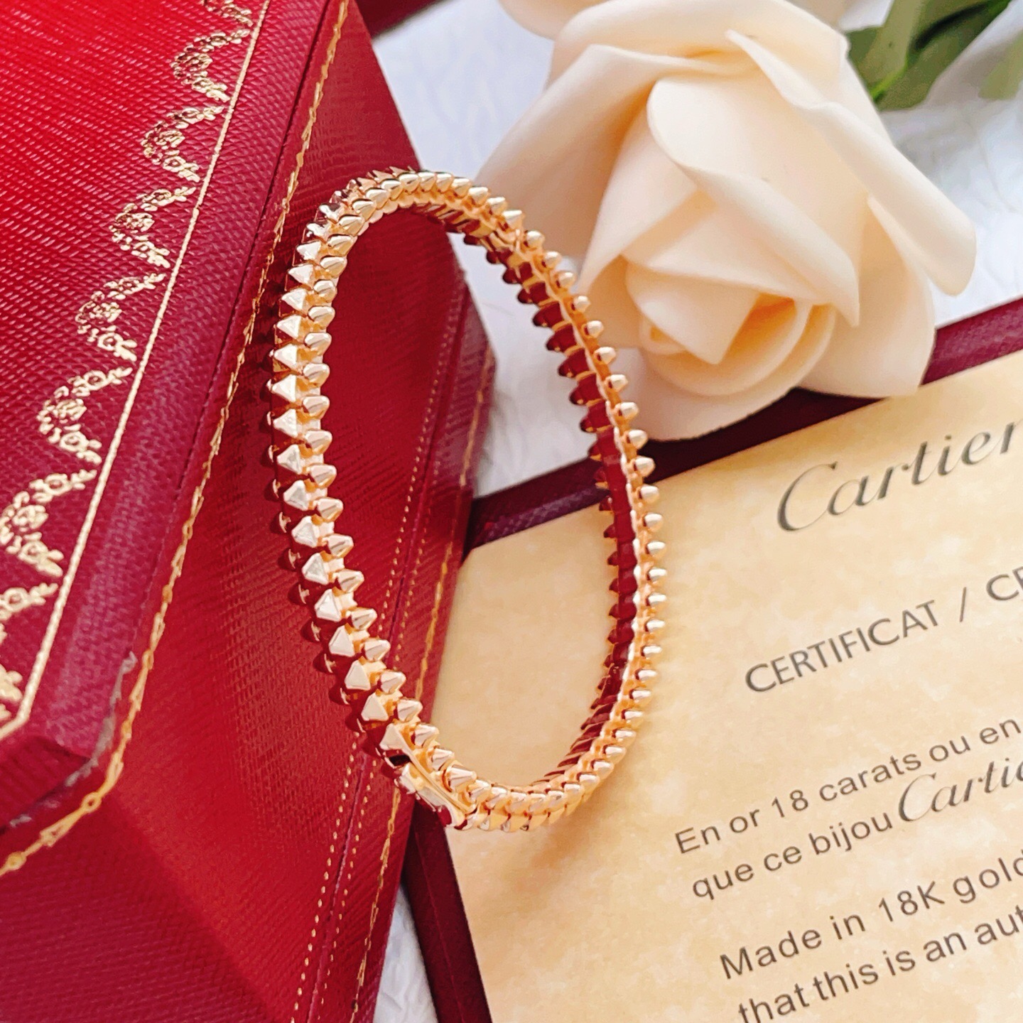 Cartier Clash de Cartier bracelet Rose gold 17