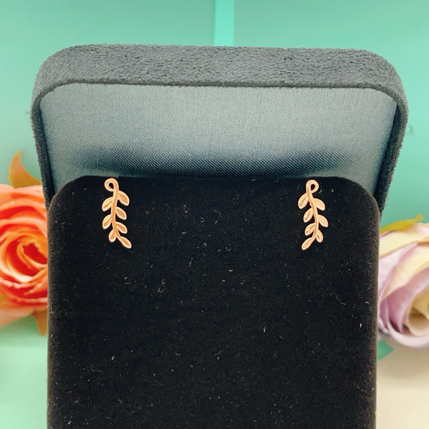 Tiffany Co Olive Leaf Climber Earrings earrings Available in 18k yellow gold sterling silver and 18k rose gold no gemstones 12mm length