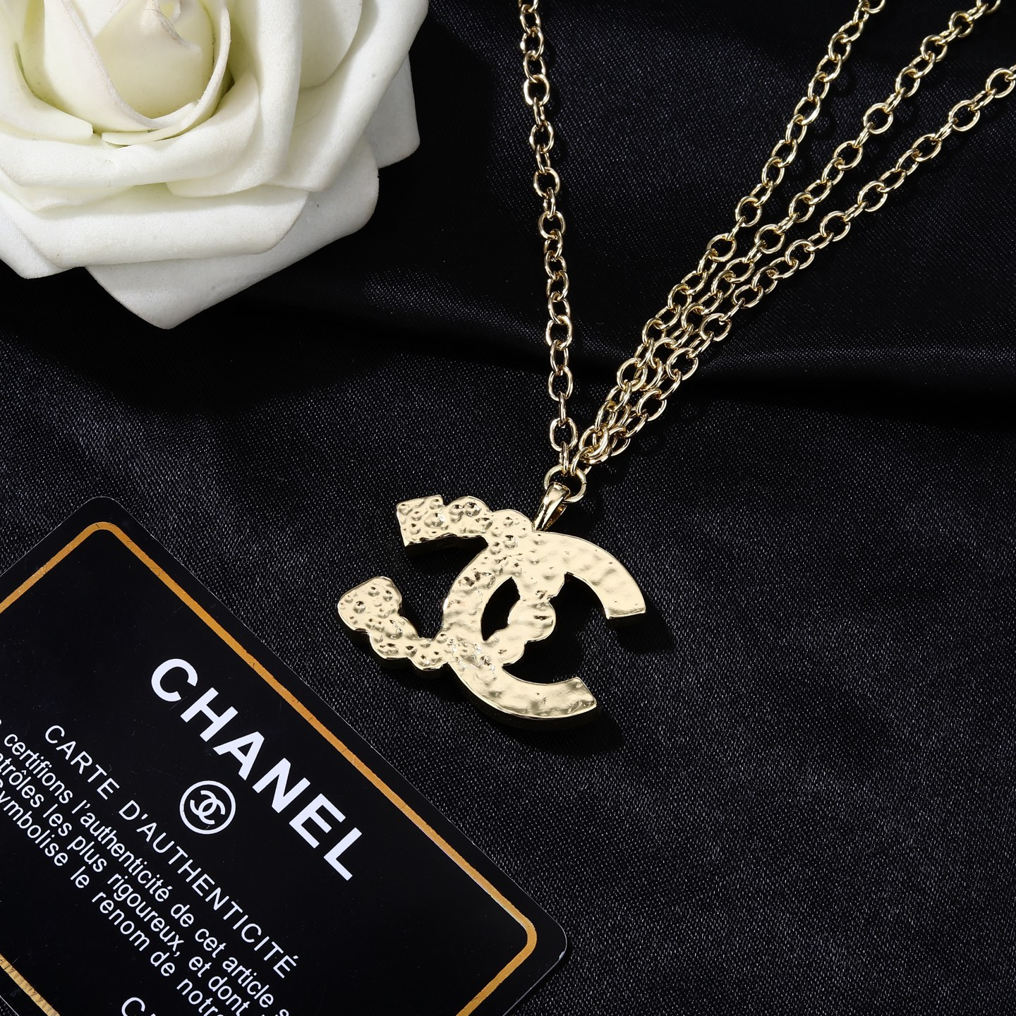 Chanel Goose series multicolor gemstone CC logo waist chain necklace gold-tone metal with white faux pearls multicolor gemstones red blue green pink clear 80cm