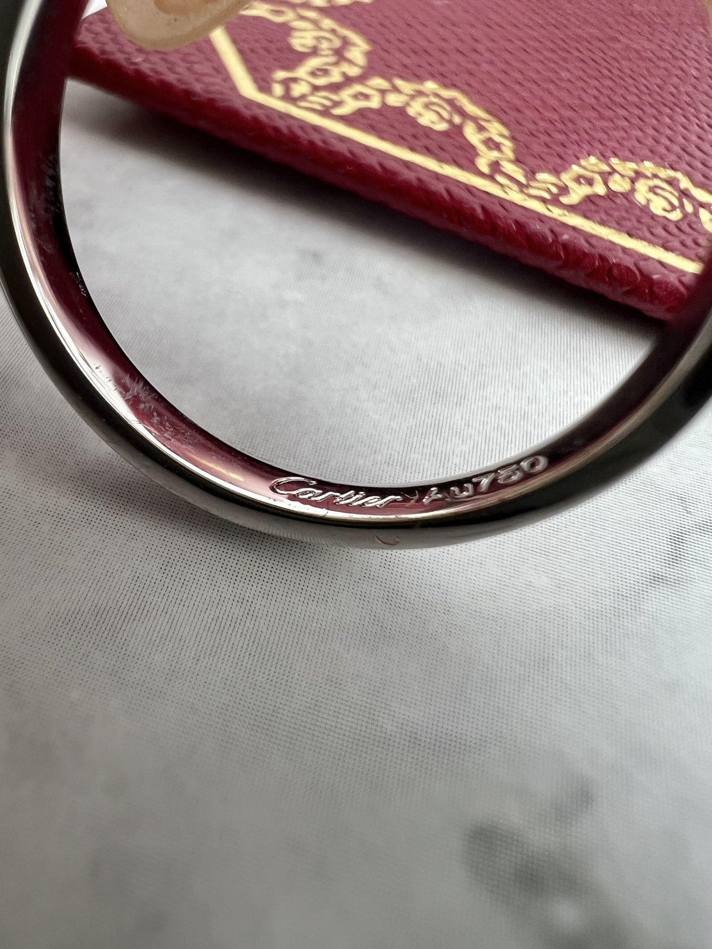 Cartier Solitaire 1895 ring platinum clear diamond US 6