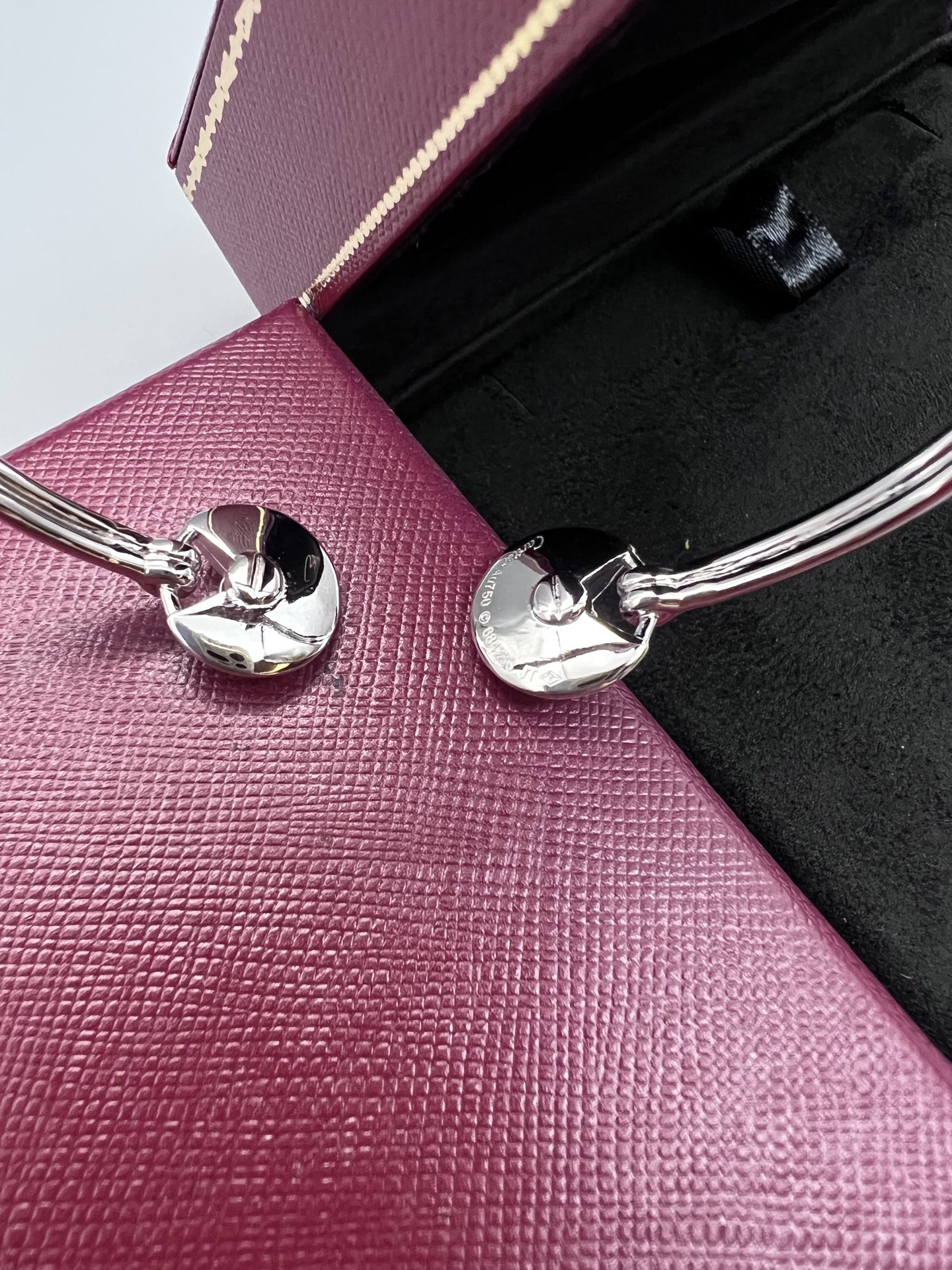Cartier Amulette de Cartier bracelet White gold green malachite diamond 17
