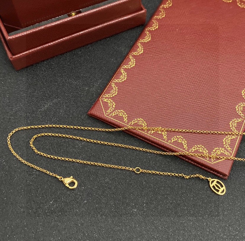 Cartier Les Berlingots de Cartier necklace 18k yellow gold pink opal carnelian 42cm
