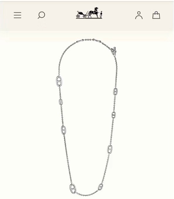 Collana Hermès 80 cm
