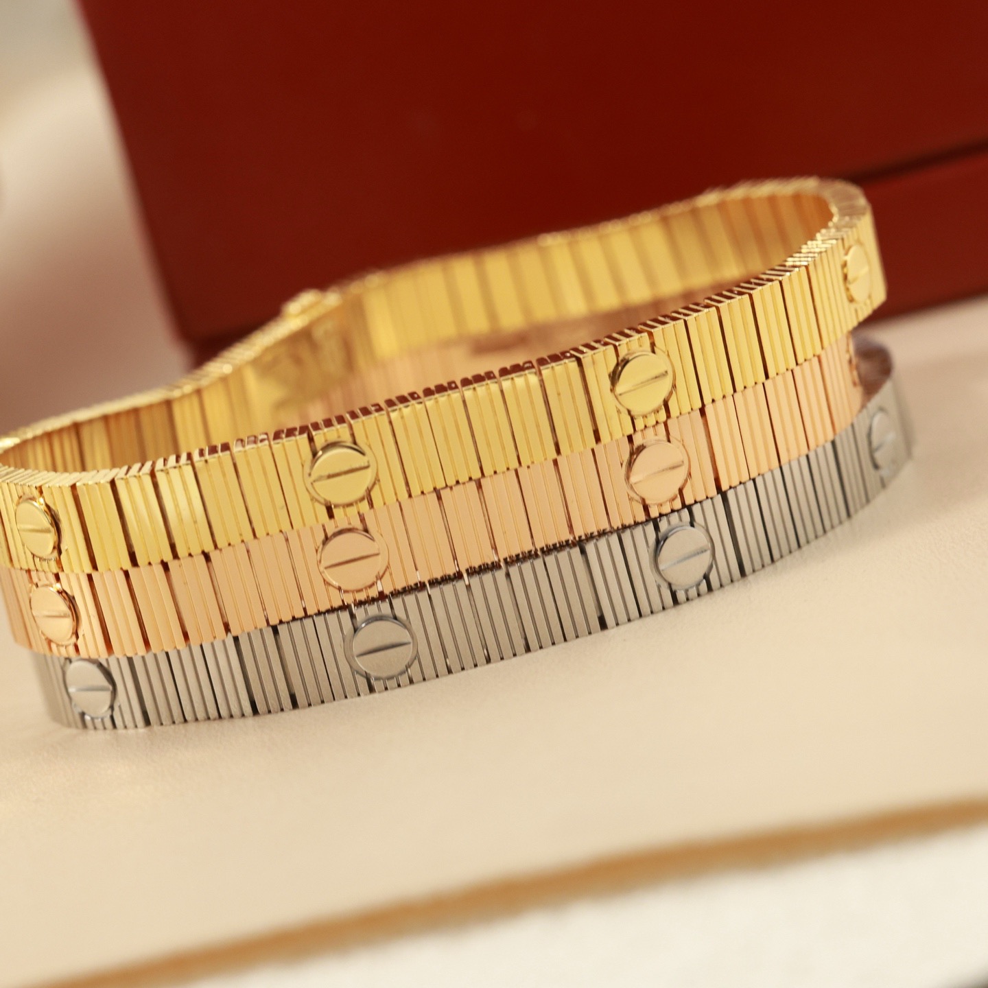 Cartier LOVE bracelet 18k rose gold 17cm