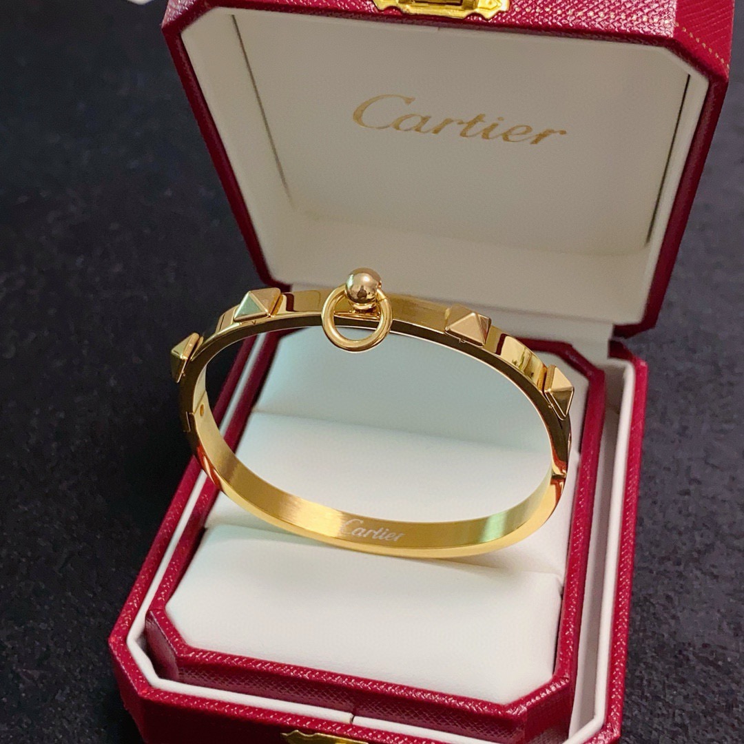 Cartier Clash de Cartier bracelet 18k yellow gold 18k rose gold 18k white gold no gemstones 17