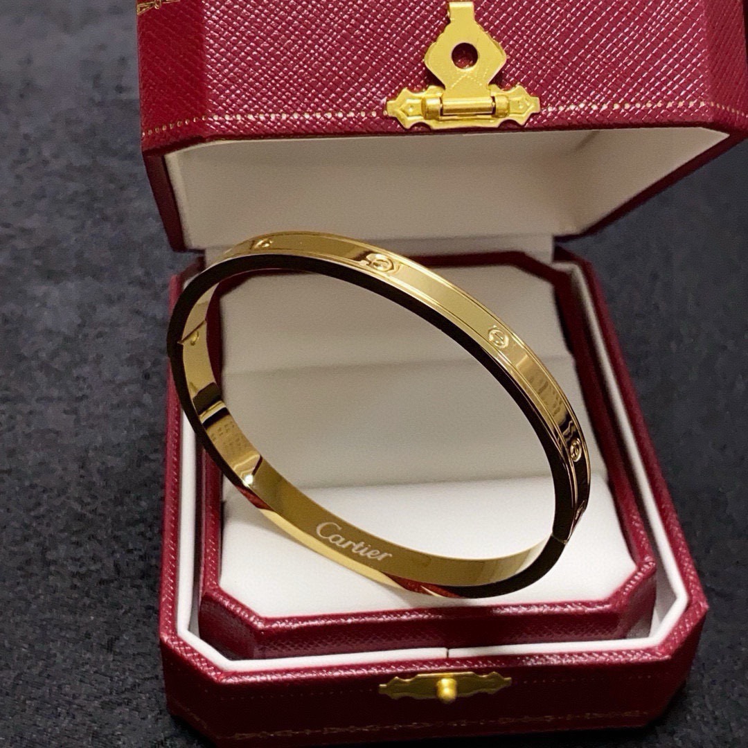 Cartier Love bracelet 18k yellow gold 18k white gold 17