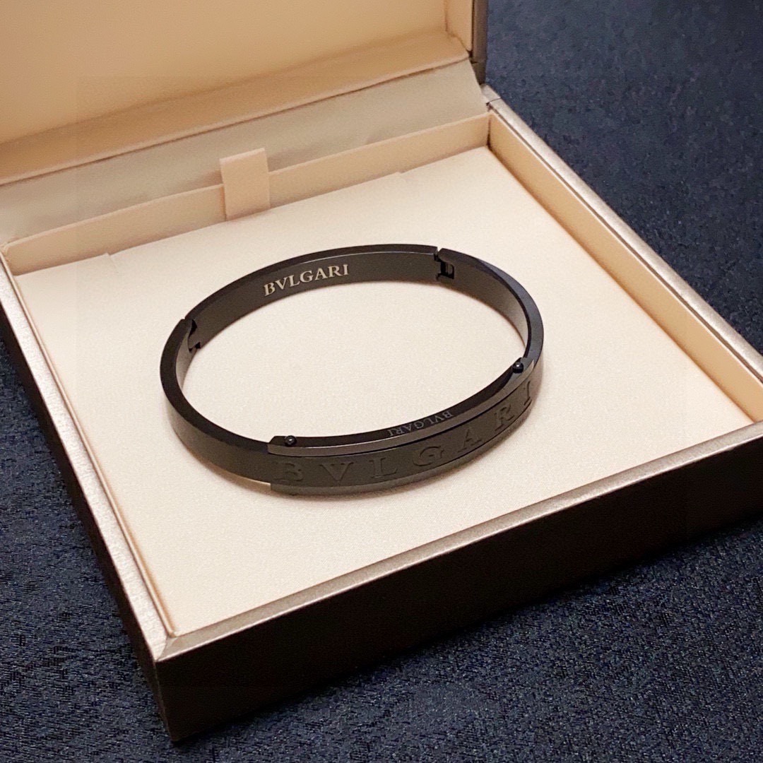 Bvlgari Bvlgari B zero1 bracelet Black metal no gemstones 21cm