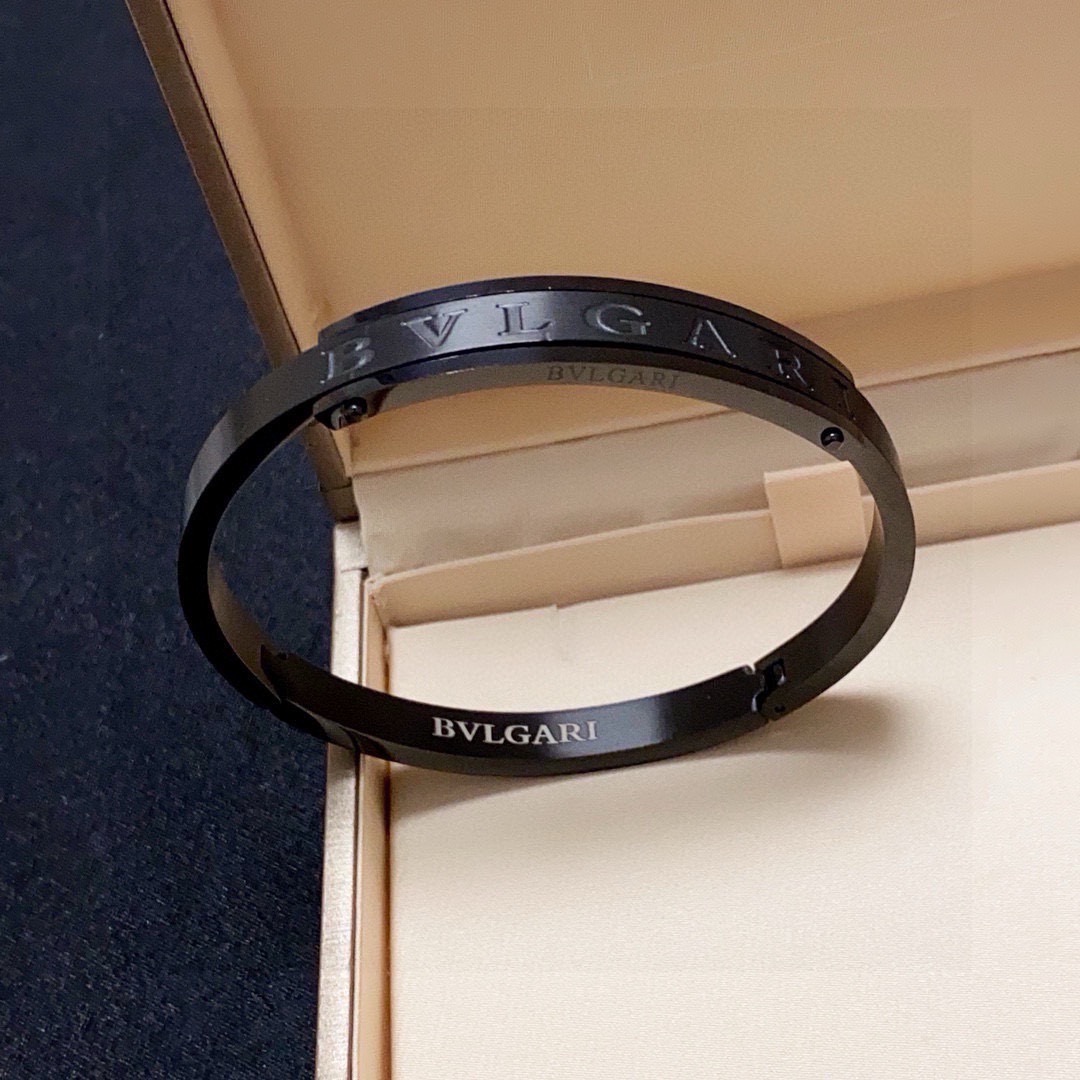 Bvlgari Bvlgari B zero1 bracelet Black metal no gemstones 21cm