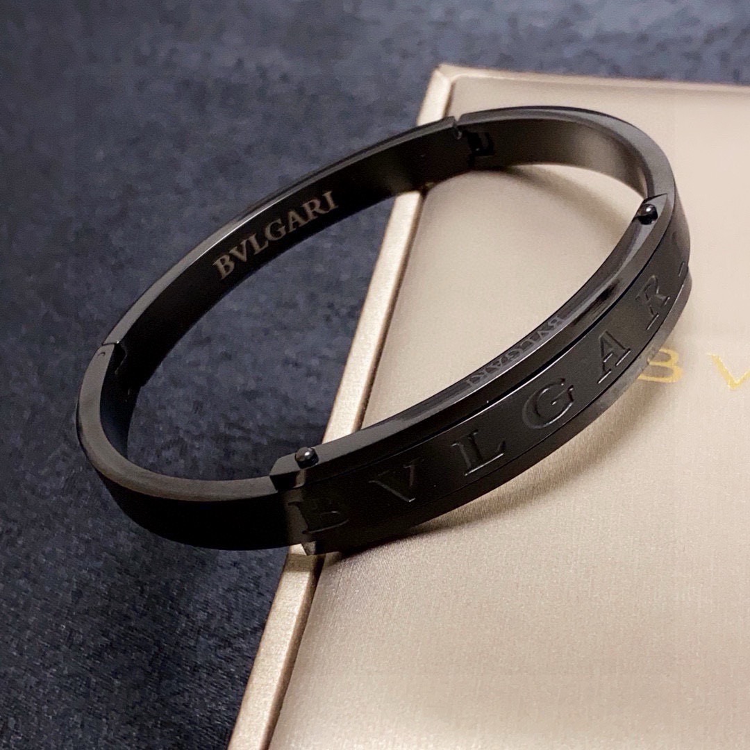 Bvlgari Bvlgari B zero1 bracelet Black metal no gemstones 21cm
