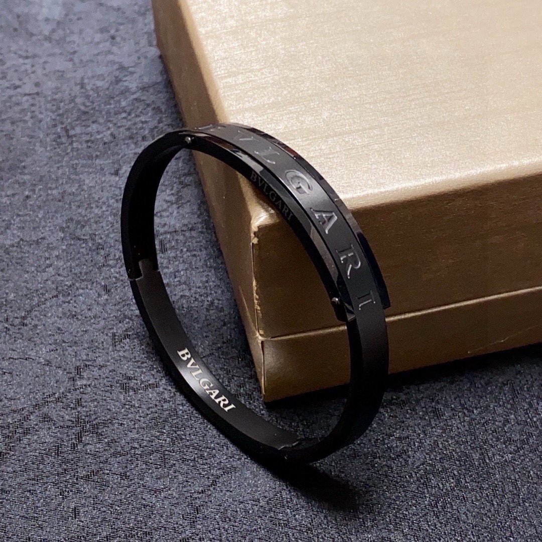 Bvlgari Bvlgari B zero1 bracelet Black metal no gemstones 21cm