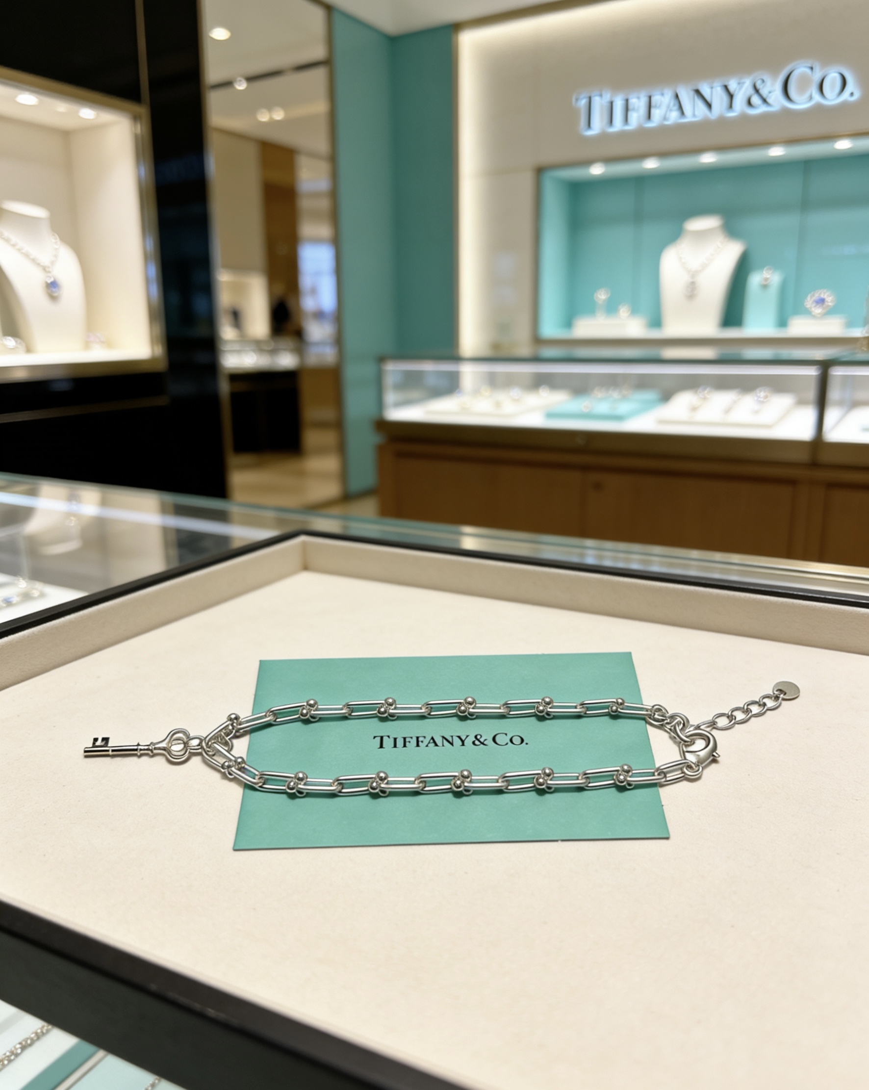 Tiffany Co Tiffany Keys HardWear bracelet silver-toned sterling silver 18cm