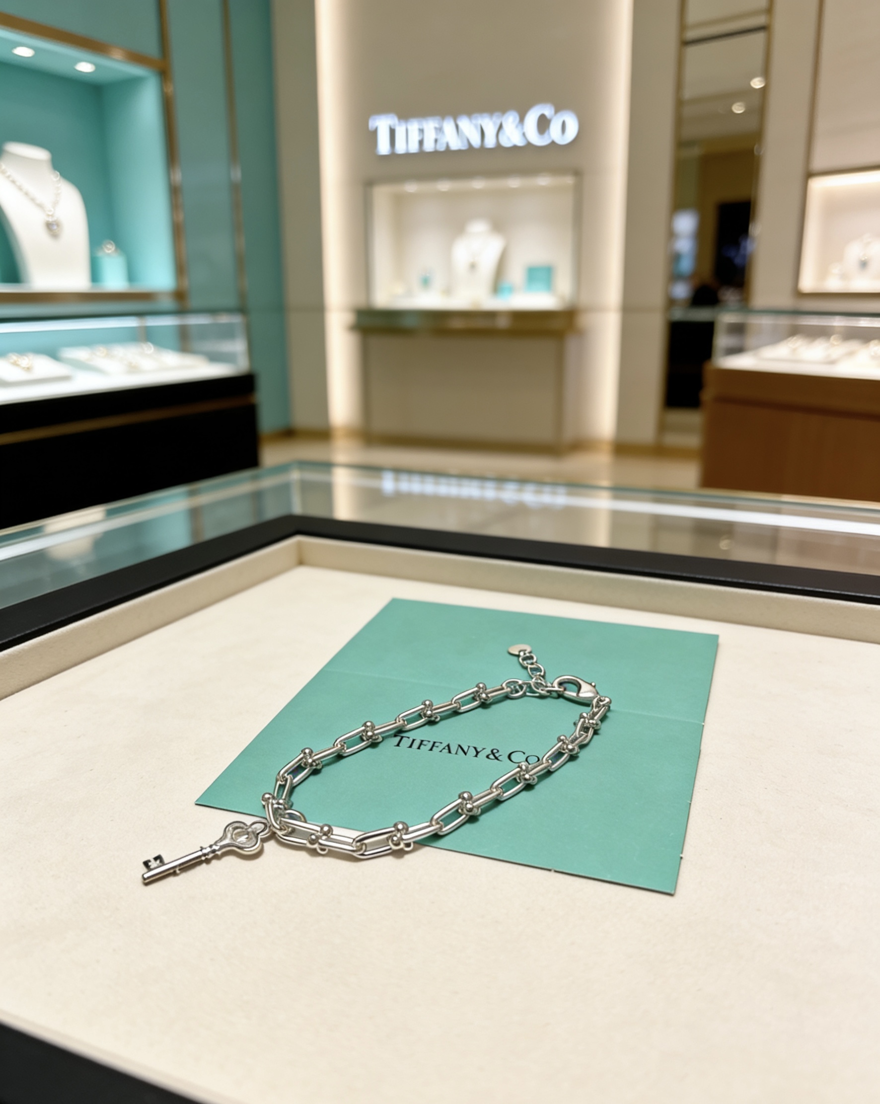 Tiffany Co Tiffany Keys HardWear bracelet silver-toned sterling silver 18cm