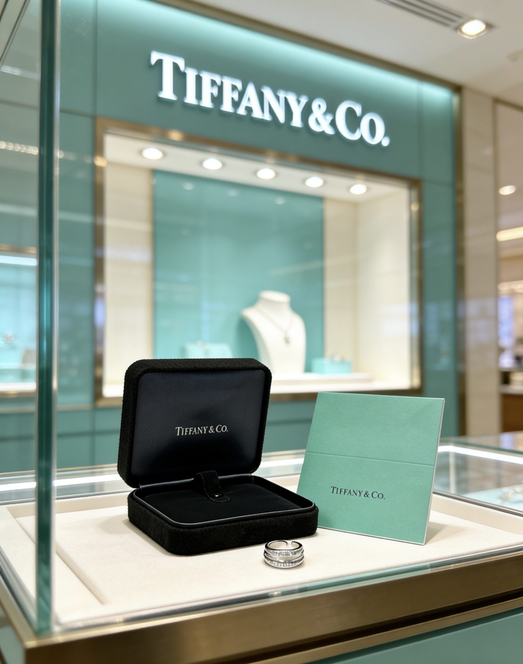 Tiffany Co Tiffany T Wide Pave Diamond Ring ring sterling silver with white diamonds US 7