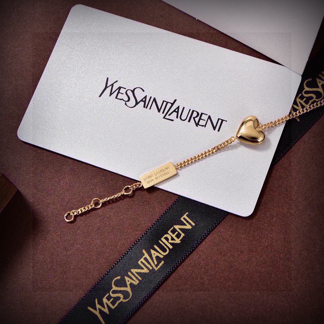 Saint Laurent OPYUM bracelet gold 16-19cm