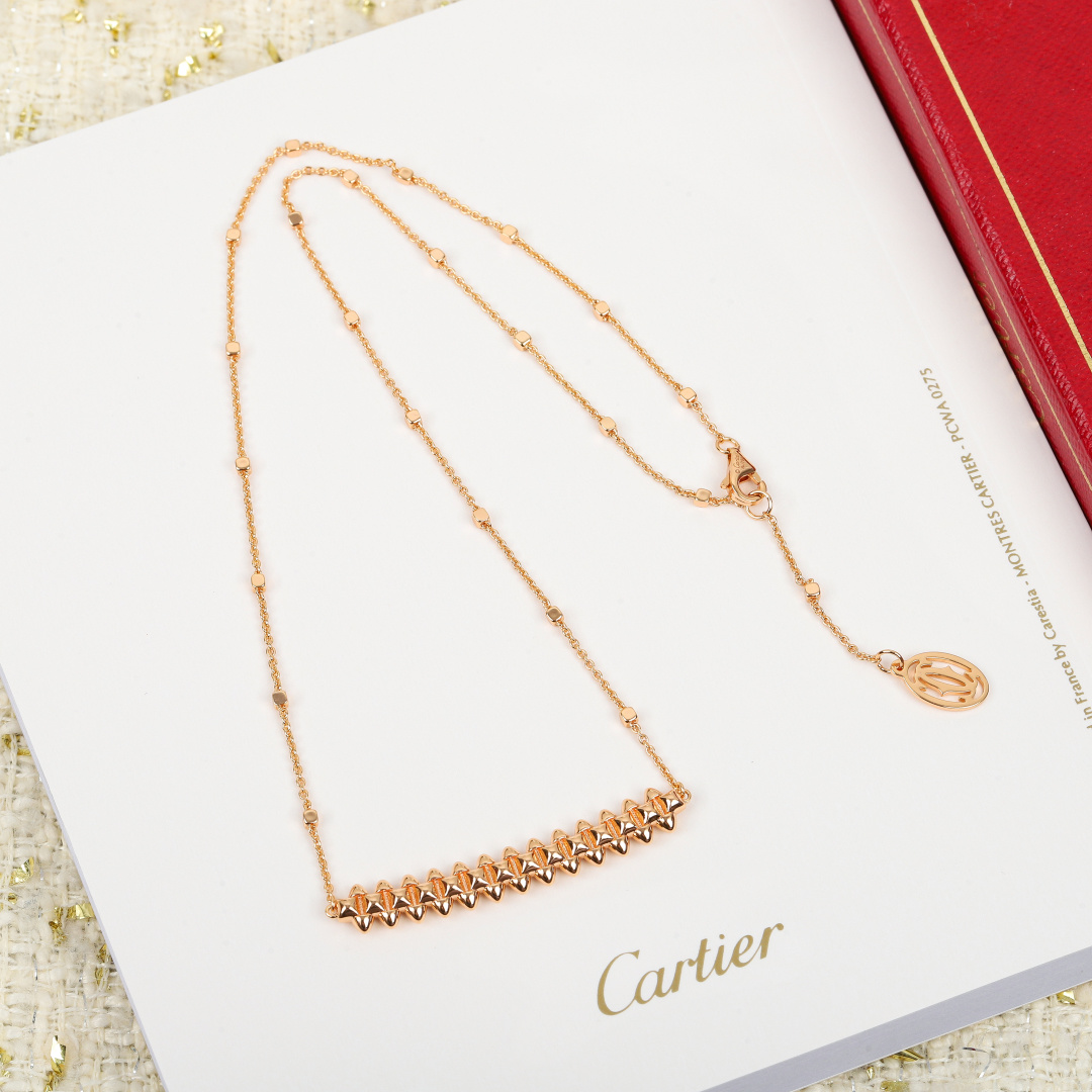 Cartier Clash de Cartier necklace Rose Gold 42cm