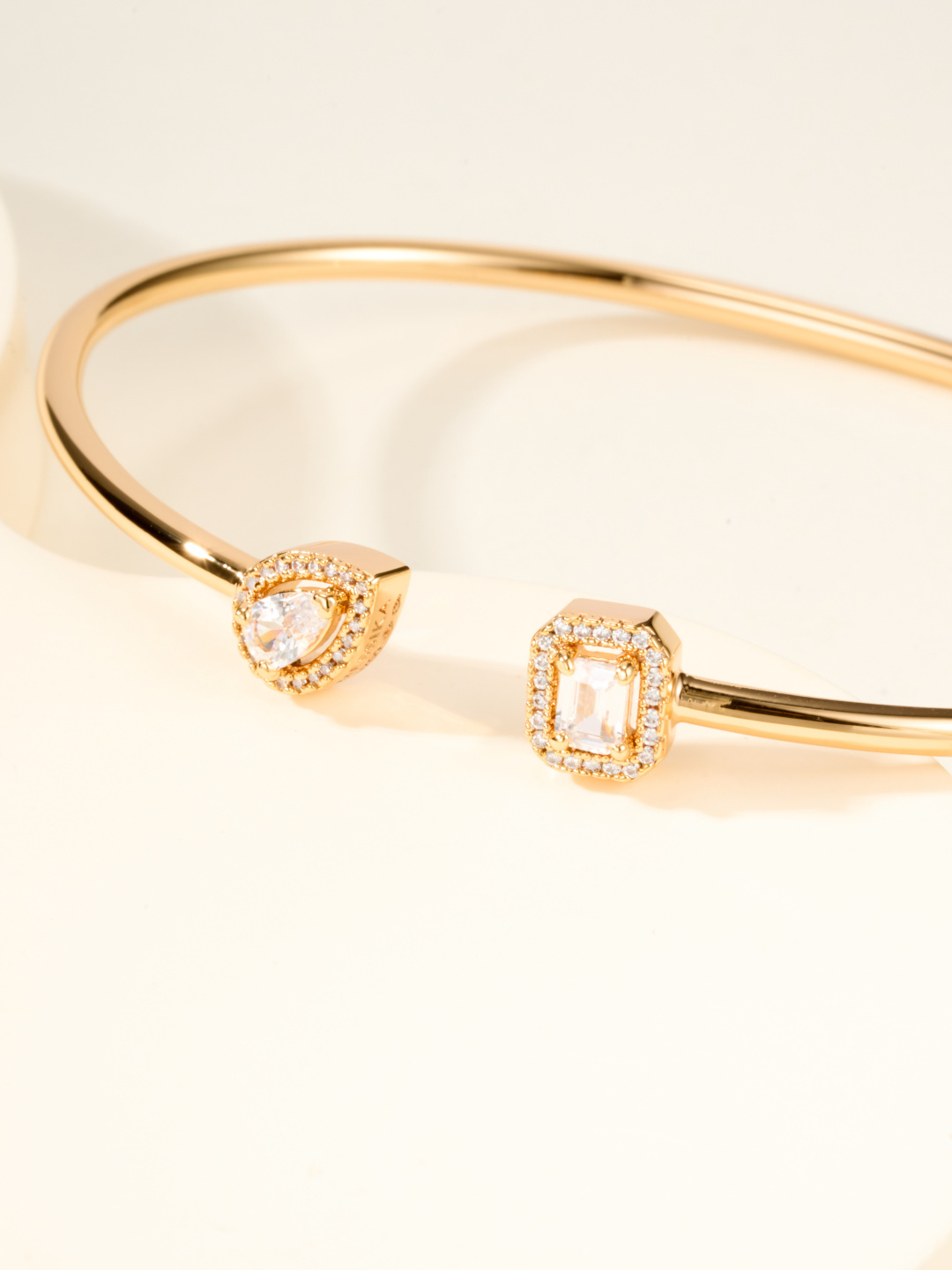 Messika My Twin bracelet yellow gold with clear diamonds 17