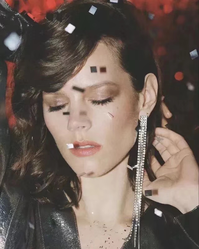 Miu Miu Crystal Tassel Fringe Earrings earrings Silver-toned metal with clear faceted crystals 10cm drop length
